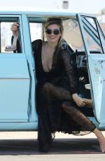 RACHEL MCCORD on the Set of a Photoshoot 07/03/2019