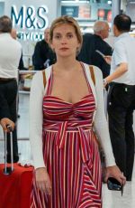 RACHEL RILEY at Heathrow Airport in London 07/01/2019