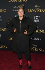 RAVEN SYMONE at The Lion King Premiere in Hollywood 07/09/2019