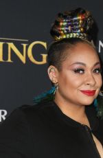 RAVEN SYMONE at The Lion King Premiere in Hollywood 07/09/2019