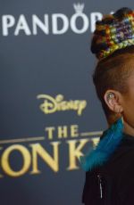 RAVEN SYMONE at The Lion King Premiere in Hollywood 07/09/2019