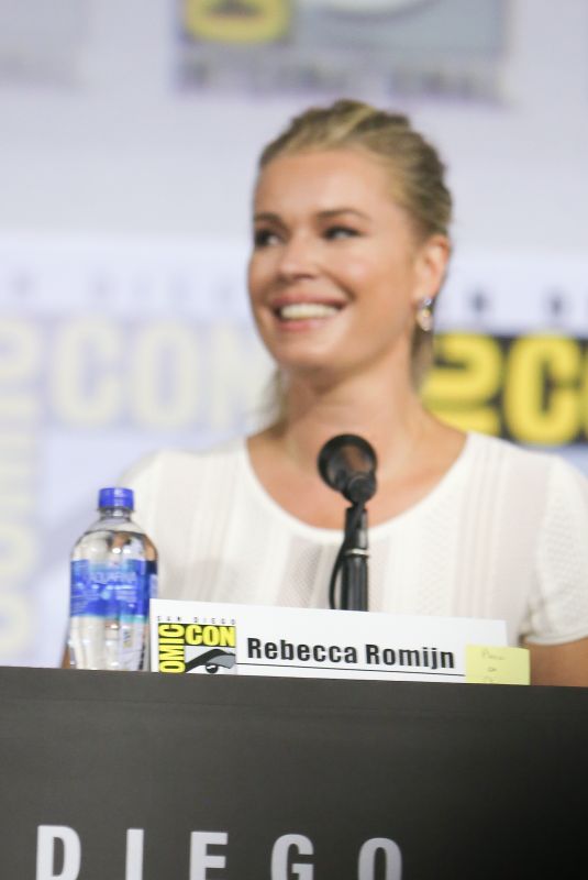 REBECCA ROMIJN at Enter the Star Trek Universe Panel at 2019 Comic-con in San Diego 07/20/2019