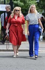 REBEL WILSON at Wimbledon 2019 Tennis Championships in London 07/08/2019