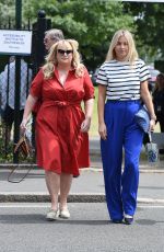 REBEL WILSON at Wimbledon 2019 Tennis Championships in London 07/08/2019