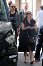 REESE WITHERSPOON and Jim Toth at Roissy Charles De Gaulle Airport in Paris 06/28/2019