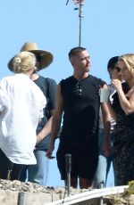 REESE WITHERSPOON on the Set of a Photoshoot in Los Angeles 07/22/2019