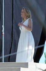 REESE WITHERSPOON on the Set of a Photoshoot in Los Angeles 07/22/2019