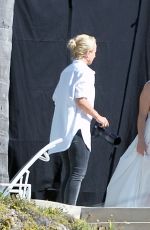 REESE WITHERSPOON on the Set of a Photoshoot in Los Angeles 07/22/2019