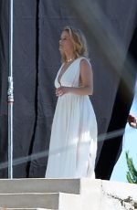REESE WITHERSPOON on the Set of a Photoshoot in Los Angeles 07/22/2019