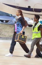 RIHANNA Arrives at Airport in Bridgetown 07/04/2019