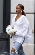 RIHANNA Arrives at Paris-charles-de-gaulle Airport 07/26/2019