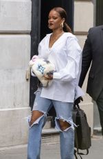 RIHANNA Arrives at Paris-charles-de-gaulle Airport 07/26/2019