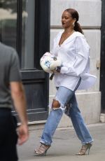 RIHANNA Arrives at Paris-charles-de-gaulle Airport 07/26/2019