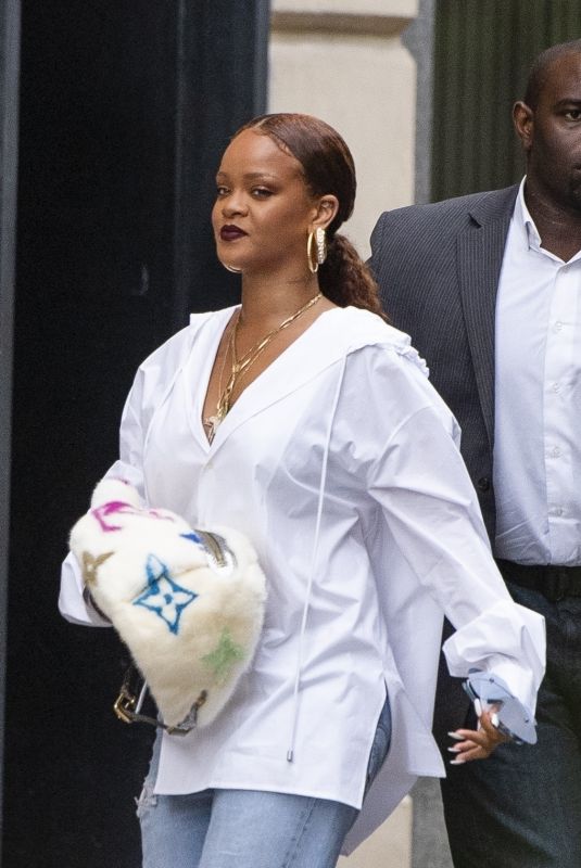RIHANNA Arrives at Paris-charles-de-gaulle Airport 07/26/2019