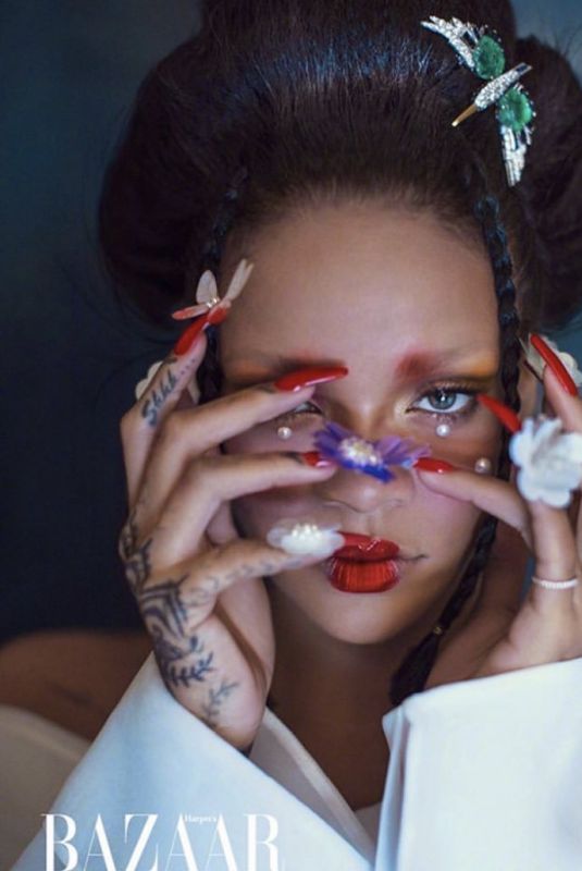 RIHANNA in Harper