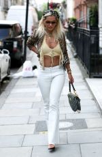 RITA ORA Arrives at Scotts Restaurant in London 07/04/2019