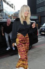 RITA ORA Arrives at Village Underground Club in Shoreditch 07/10/2019
