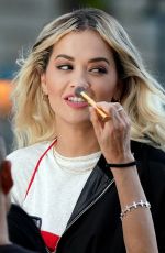 RITA ORA for Rimmel London Advert Photoshoot in London 07/12/2019