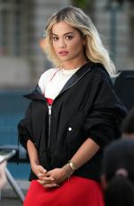 RITA ORA for Rimmel London Advert Photoshoot in London 07/12/2019