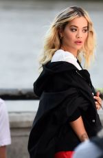 RITA ORA for Rimmel London Advert Photoshoot in London 07/12/2019