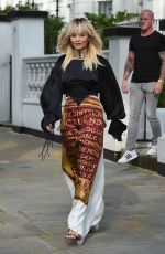 RITA ORA Leaves Her Home in London 07/10/2019
