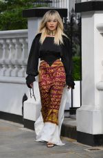 RITA ORA Leaves Her Home in London 07/10/2019