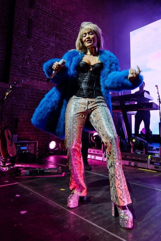 RITA ORA Performs at Amazon Prime Day Concert in London 07/10/2019