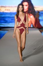 ROBIN HOLZKEN at 2019 Sports Illustrated Swimsuit Runway Show at Miami Swim Week 07/14/2019