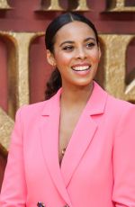 ROCHELLE HUMES at The Lion King Premiere in London 07/14/2019