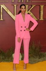ROCHELLE HUMES at The Lion King Premiere in London 07/14/2019