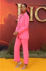ROCHELLE HUMES at The Lion King Premiere in London 07/14/2019