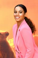 ROCHELLE HUMES at The Lion King Premiere in London 07/14/2019