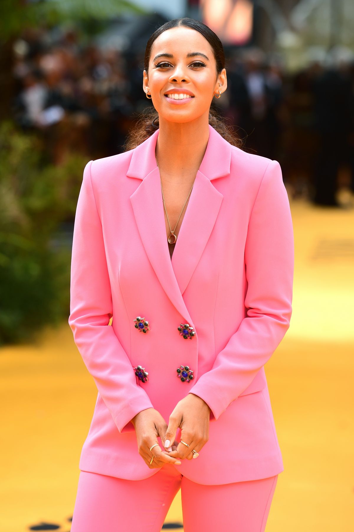 ROCHELLE HUMES at The Lion King Premiere in London 07/14/2019 – HawtCelebs