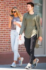 ROMEE STRIJD and Laurens Van Leeuwen Out in New York 07/29/2019