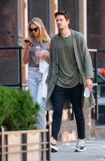 ROMEE STRIJD and Laurens Van Leeuwen Out in New York 07/29/2019