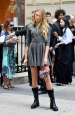 ROMEE STRIJD Arrives at Christian Dior Fashion Show in Paris 07/01/2019