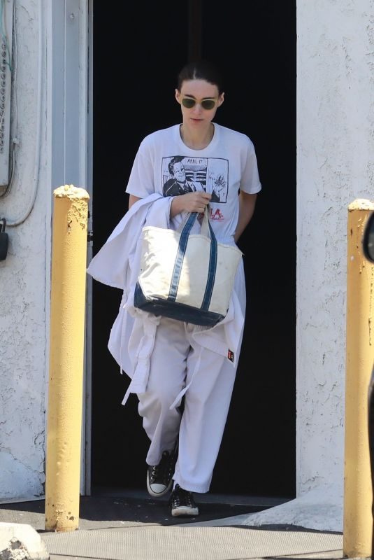 ROONEY MARA Out and About in Los Angeles 07/21/2019