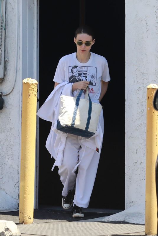 ROONEY MARA Out and About in Los Angeles 07/21/2019