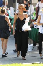 ROSELYN SANCHEZ at Farmers Market in Los Angeles 07/14/2019