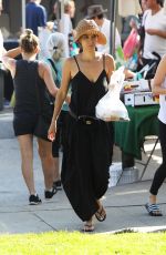 ROSELYN SANCHEZ at Farmers Market in Los Angeles 07/14/2019
