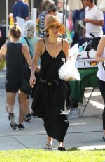 ROSELYN SANCHEZ at Farmers Market in Los Angeles 07/14/2019