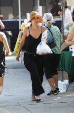 ROSELYN SANCHEZ at Farmers Market in Los Angeles 07/14/2019