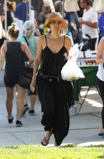 ROSELYN SANCHEZ at Farmers Market in Los Angeles 07/14/2019