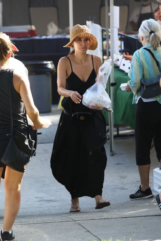 ROSELYN SANCHEZ at Farmers Market in Los Angeles 07/14/2019