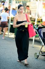 ROSELYN SANCHEZ Shopping at Farmers Market in Studio City 07/28/2019