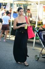 ROSELYN SANCHEZ Shopping at Farmers Market in Studio City 07/28/2019