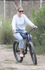 ROSIE HUNTINGTON-WHITELEY at a Park in Malibu 07/07/2019
