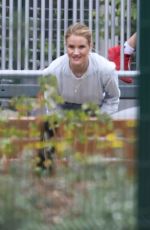 ROSIE HUNTINGTON-WHITELEY at a Park in Malibu 07/07/2019