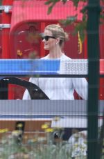 ROSIE HUNTINGTON-WHITELEY at a Park in Malibu 07/07/2019