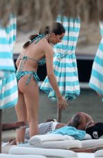 RUBY MAE and Dele Alli at a Beach on Mykonos Island 07/03/2019